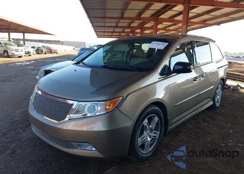 2012 Honda Odyssey Touring/Touring Elite from USA, damaged, VIN 5FNRL5H9XCB140822